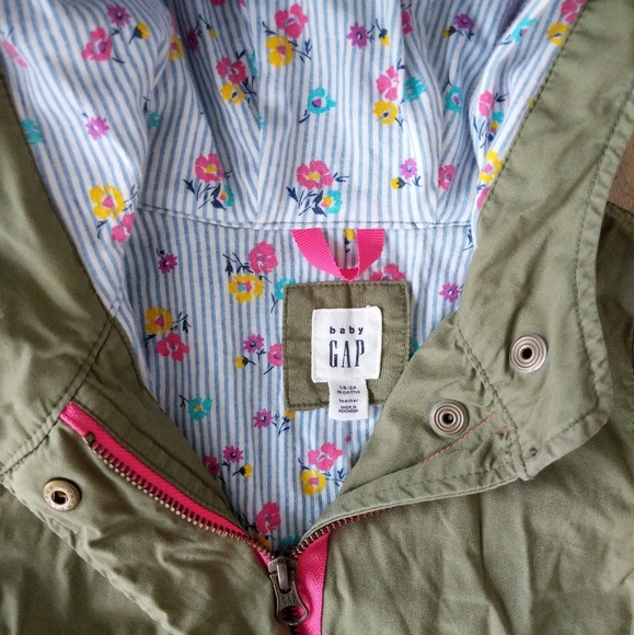 *SOLD* BabyGap military utility anorak - Picture 4 of 5